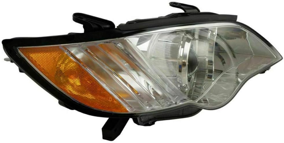 For 2008 2009 Subaru Legacy Outback Headlight Driver and Passenger Side with Bulbs X21737