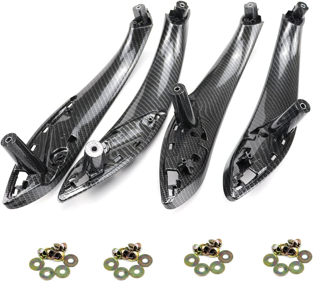 Carbon Fiber Door Handles Trim Kit Pack of 2 P123