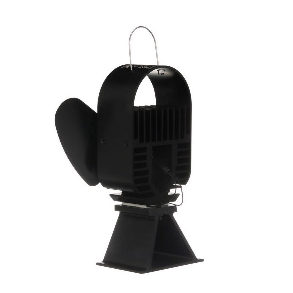 Black Aluminum Wood Stove Fan X4576