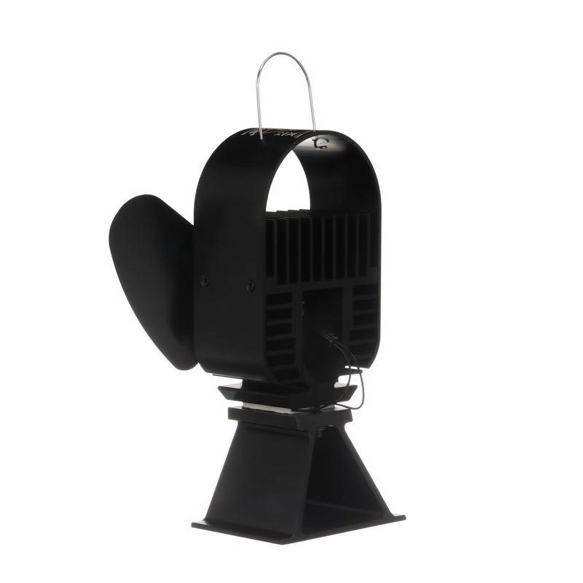 Black Aluminum Wood Stove Fan X4576