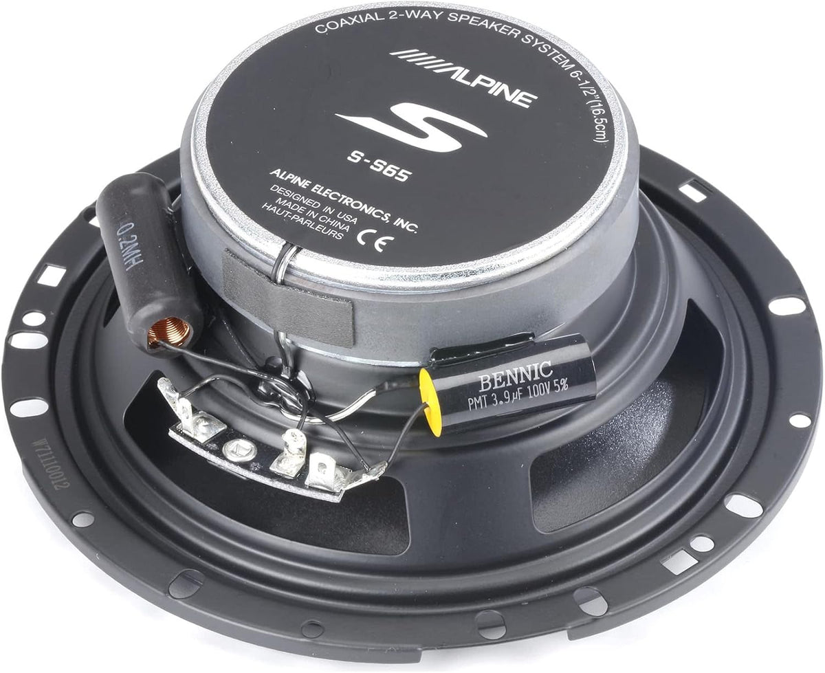 Bluetooth Receiver with 2 Pair of 6.5" Speakers A75833