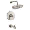 Brushed Nickel Tub and Shower Trim Kit with Cartridge O32615