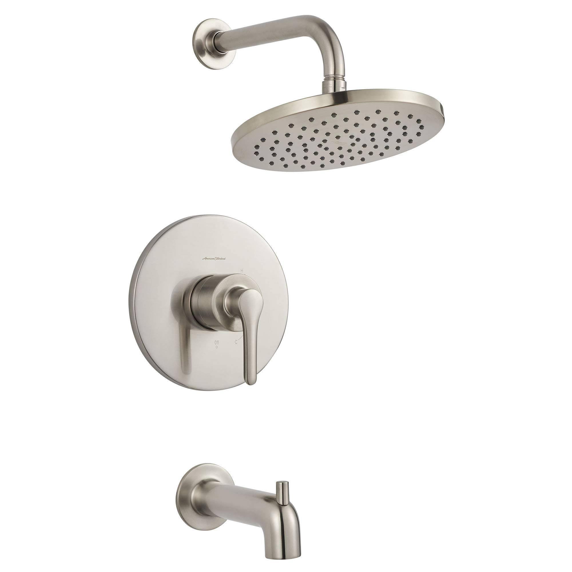Brushed Nickel Tub and Shower Trim Kit with Cartridge O32615