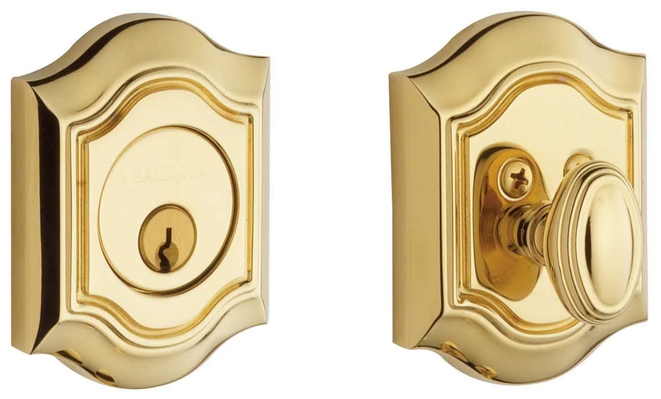 Polished Brass Deadbolt Single Cylinder L42221