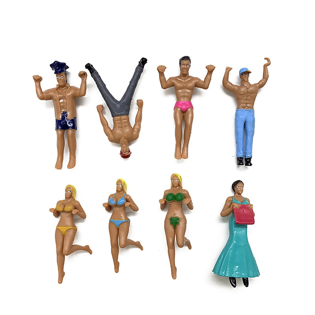 8Pcs Mini Dollhouse Pendant Decor V249816