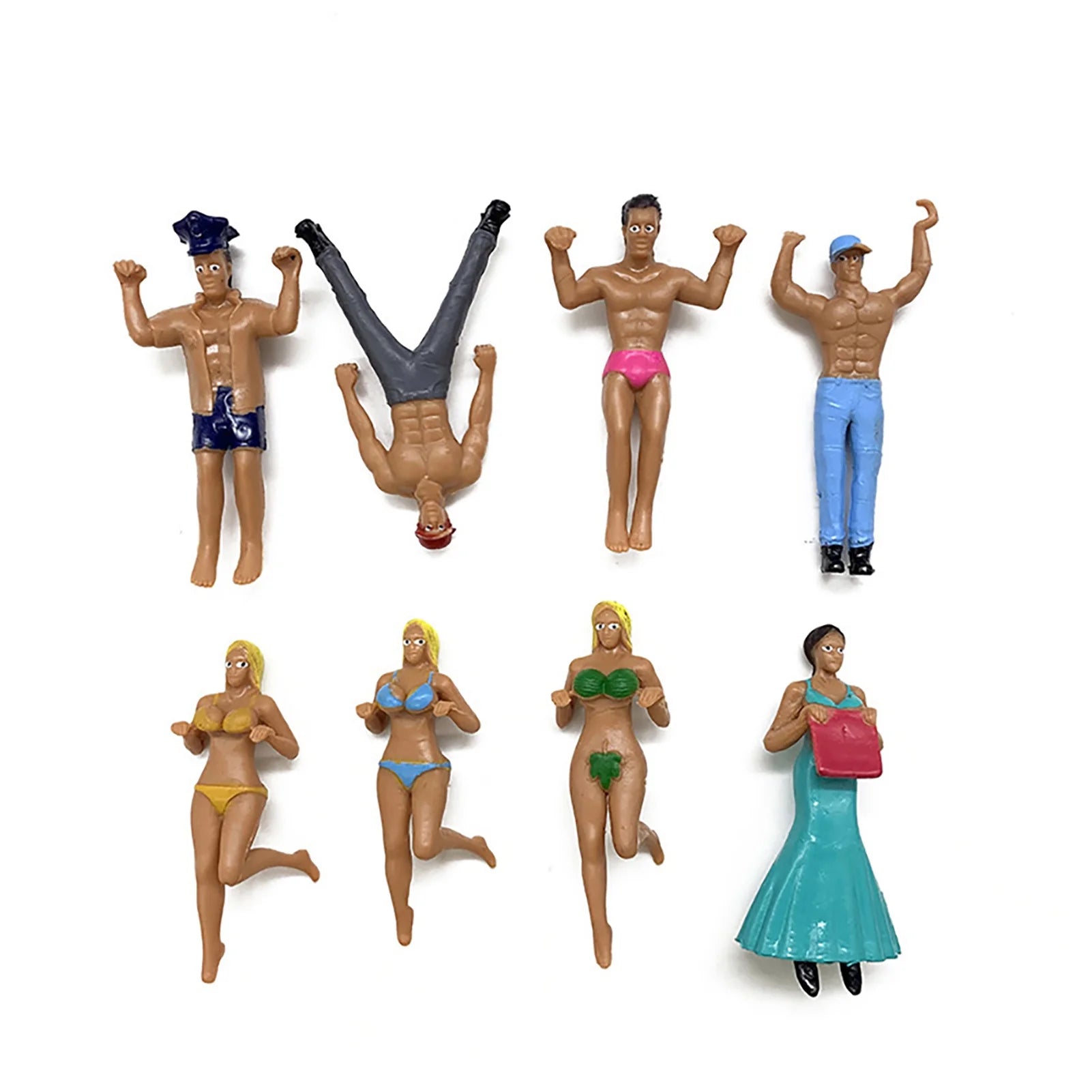 8Pcs Mini Dollhouse Pendant Decor V249816
