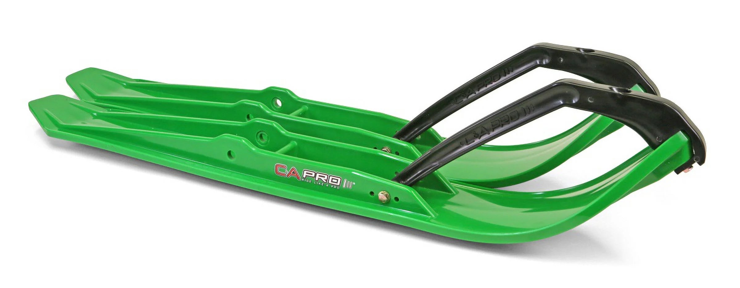 Green XPT Snowmobile Skis Complete Kit I70336