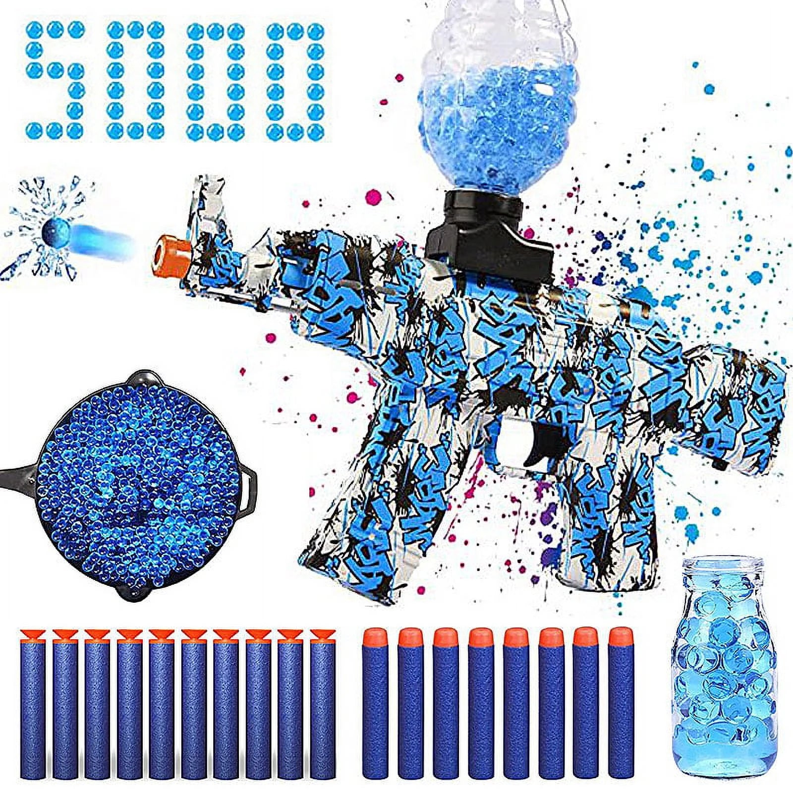 Rocket Sprinkler Launcher Water Toys, 3Pcs Outside Kids Sprinkler K74138