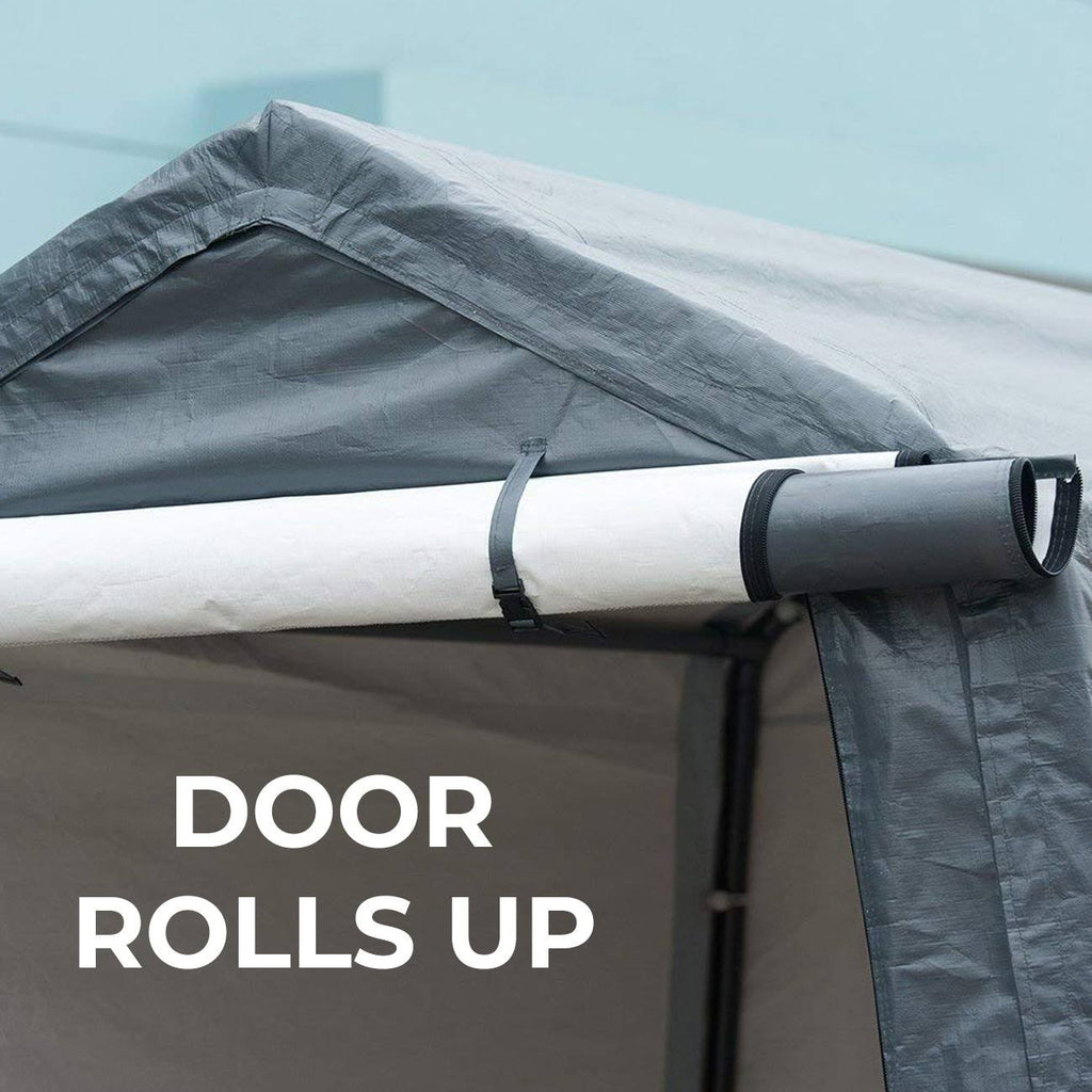 Grey Outdoor Storage Shelter Z7009