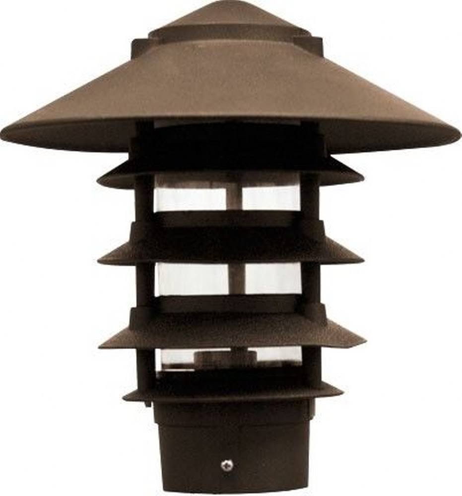 Bronze Five Tier Pagoda Light E7751