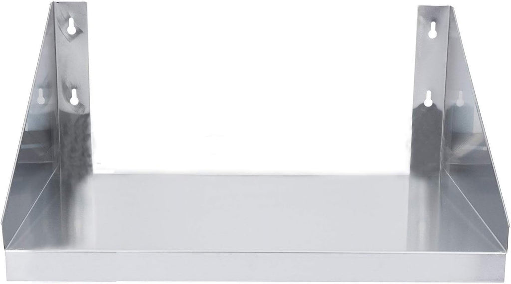 Stainless Steel Wall Mount Microwave Shelf 18" X 24" P75796