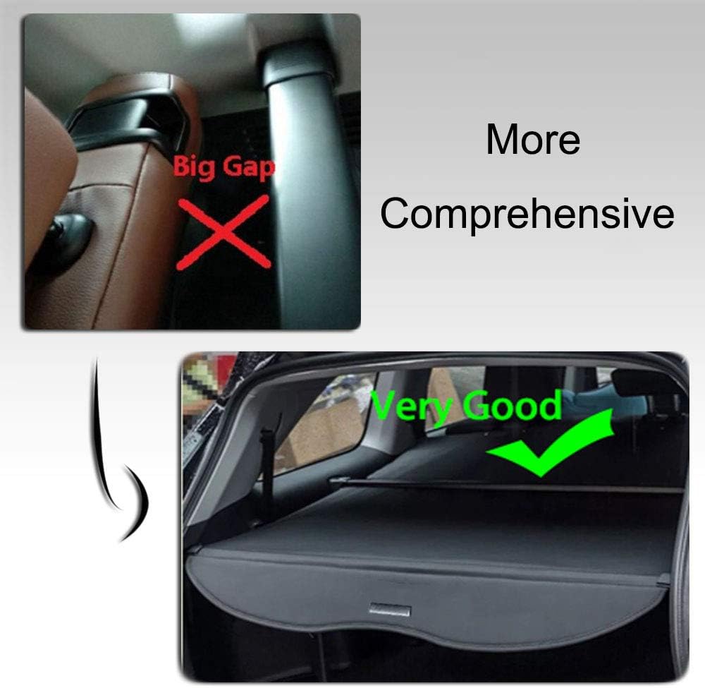 Retractable Black Cargo Cover for GMC Terrain Chevrolet Equinox X773