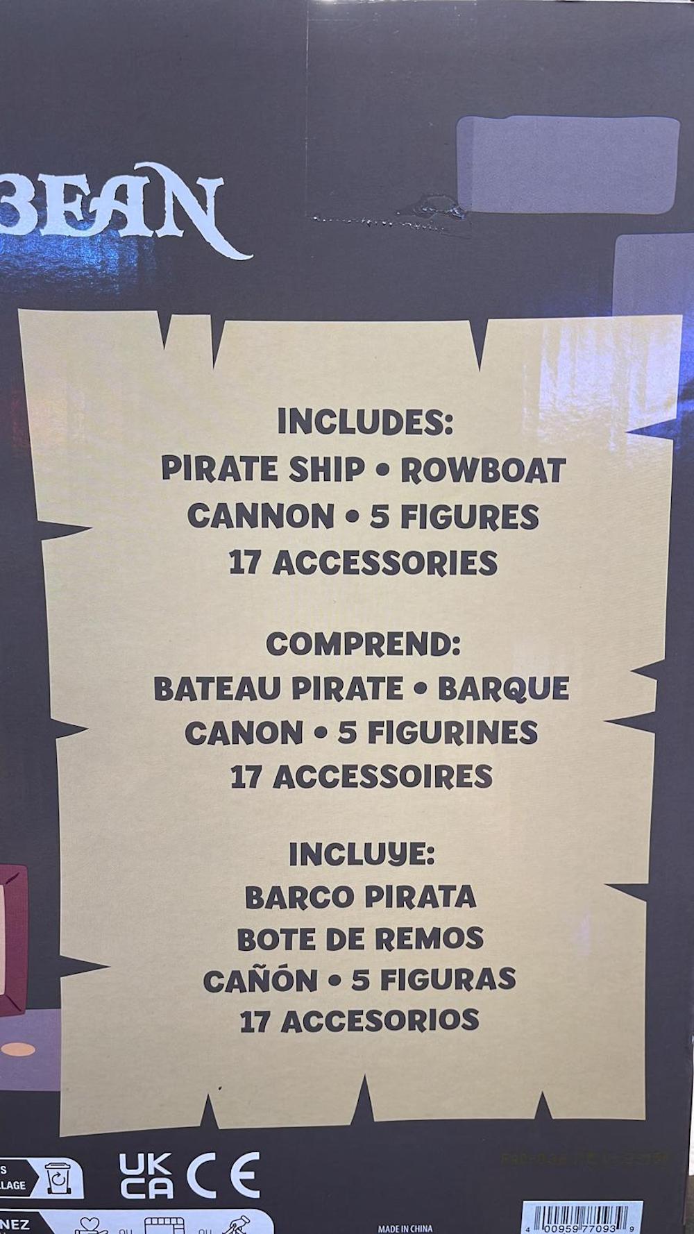 Pirates of the Caribbean Ship Playset C74277
