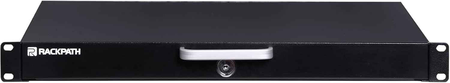1U Rack Mount Drawer with Lock and Key K638257