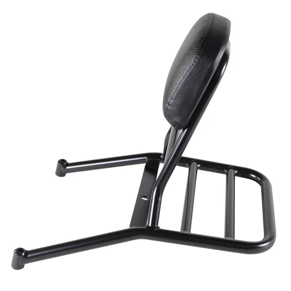 Prima Rear Rack with Backrest, Black V278713
