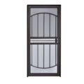 Black Steel Prehung Security Door Q346