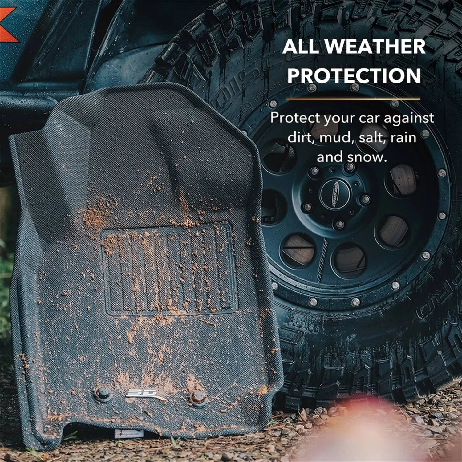 3D MAXpider Gray Floor Mats I993