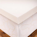 Twin XL 3 Inch Firm Polyurethane Foam Mattress Pad Bed Topper S70132