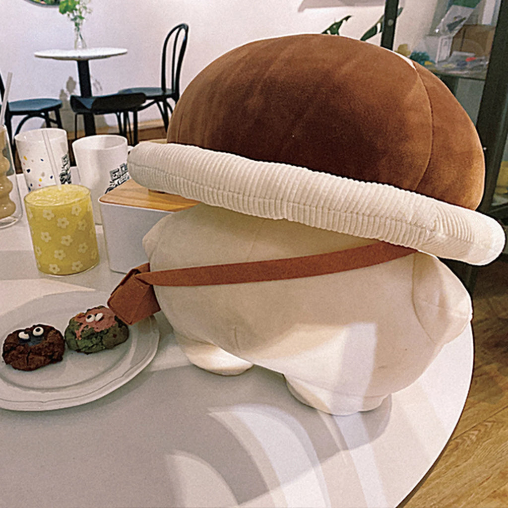 13.8 inch Plush Stuffed Mushroom Pillow E490