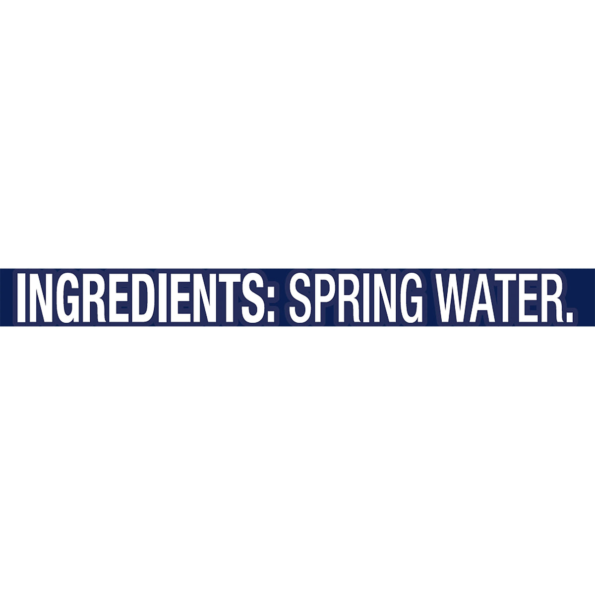 20 Ounce Natural Spring Water Plastic Bottles (Pack of 28) U491959