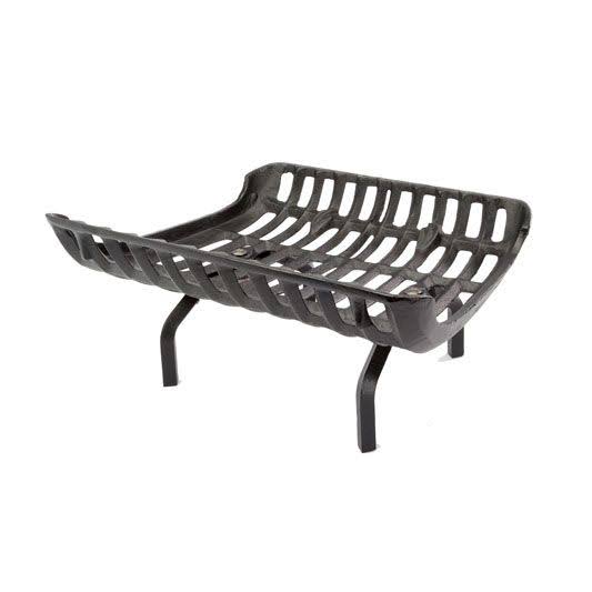 Cast Flat Bottom Style Fireplace Grate with Legs J8235