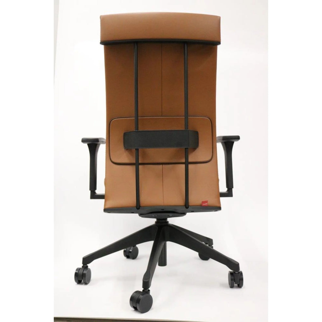 Camel Leather Office Chair L659