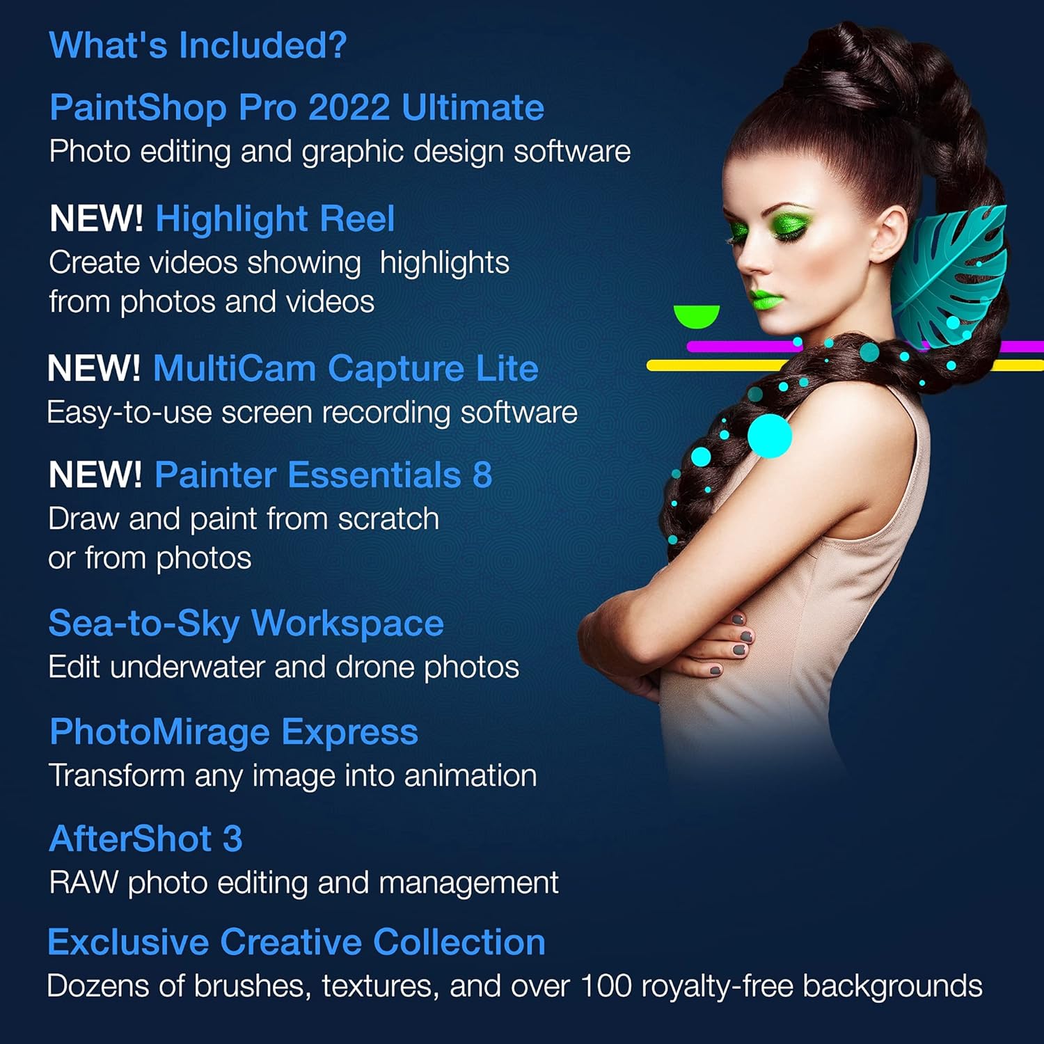Photo Editing & Graphic Design Software with Creative Bundle X707791