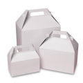 White Gable Boxes 9 x 6 x 6, Quantity: 100 P6659