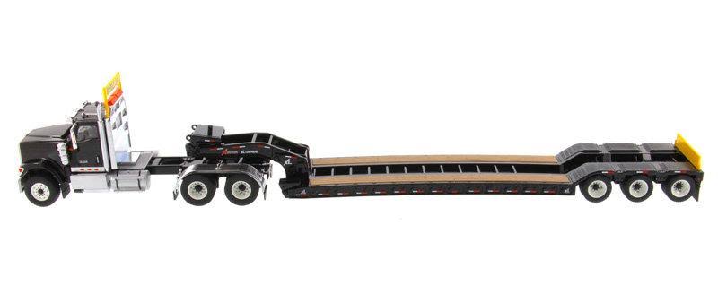 Black XL 120 Lowboy Trailer Diecast Model Q1231