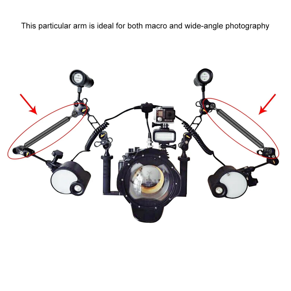 Dual Balls Carbon Fiber Floating Arm J140575