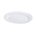 White Porcelain Oval Platter, 12 Packs Y533