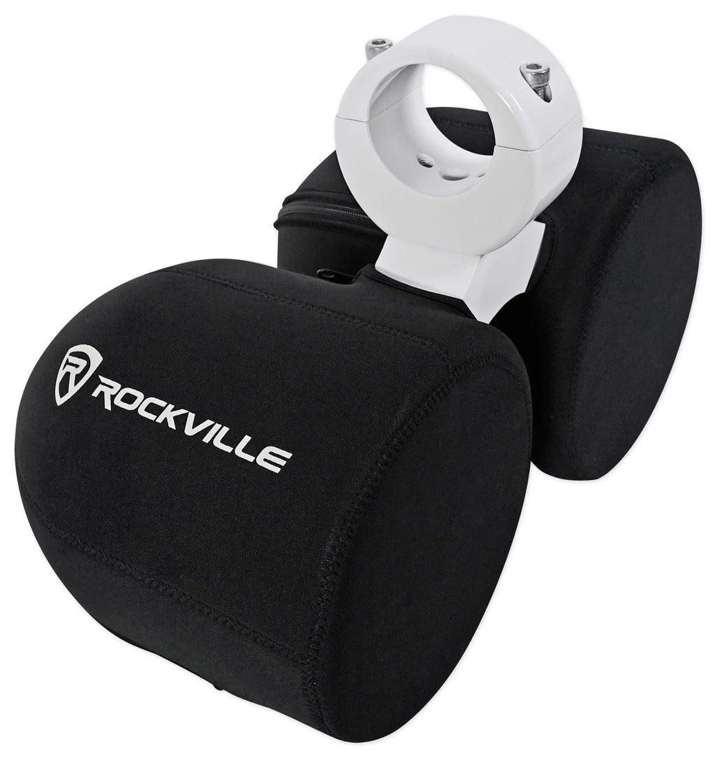 Dual 6.5" Neoprene Marine Speaker Covers E47112