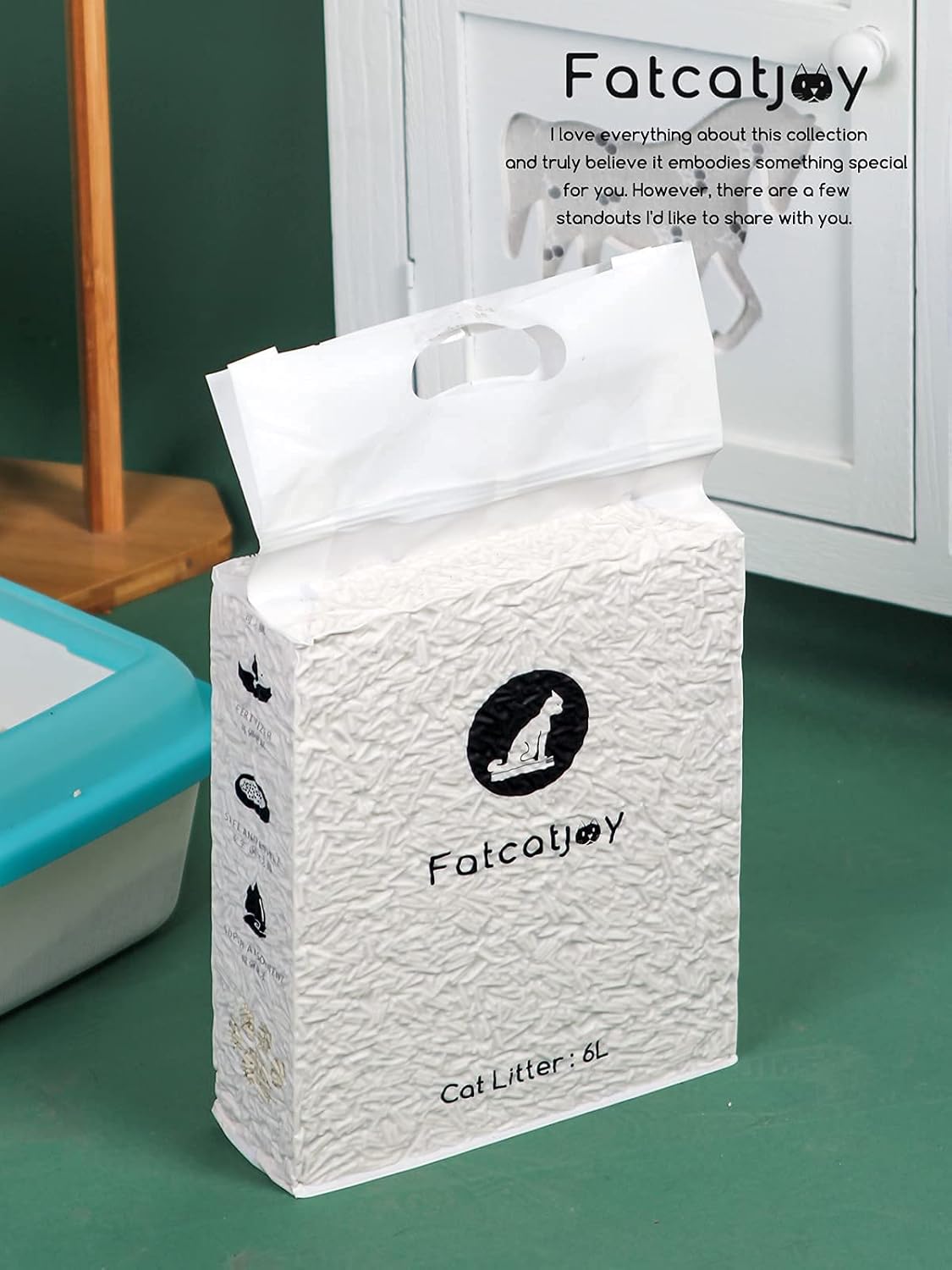 Flushable Clumping Natural Unscented Cat Litter (5.5lb x 3Pack) T55195