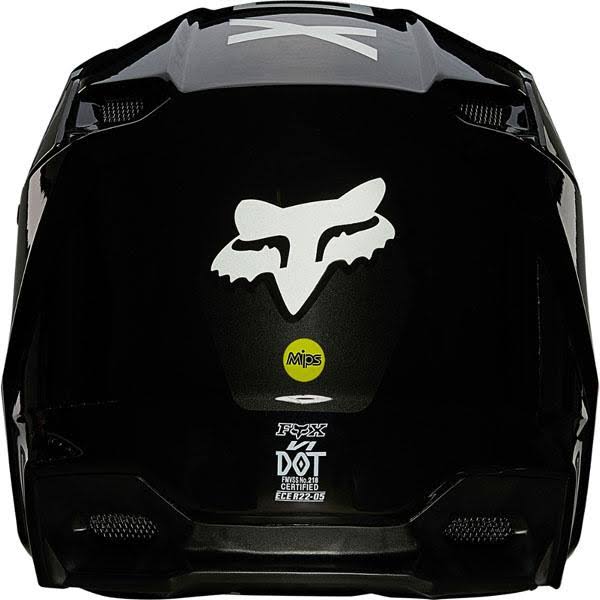 Fox Racing Youth V1 Revn Helmet Large / Flame Red W1225