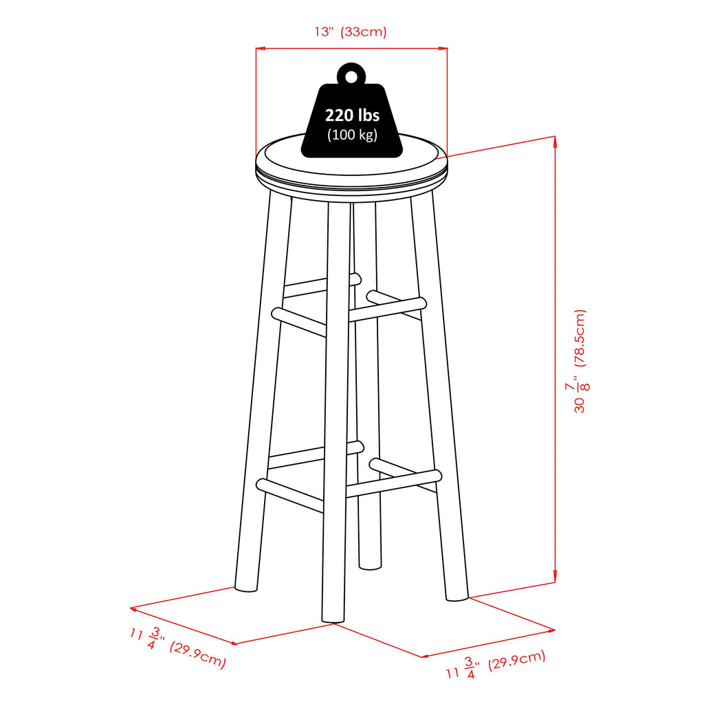 Swivel Bar Stool - Set of 2 G58486
