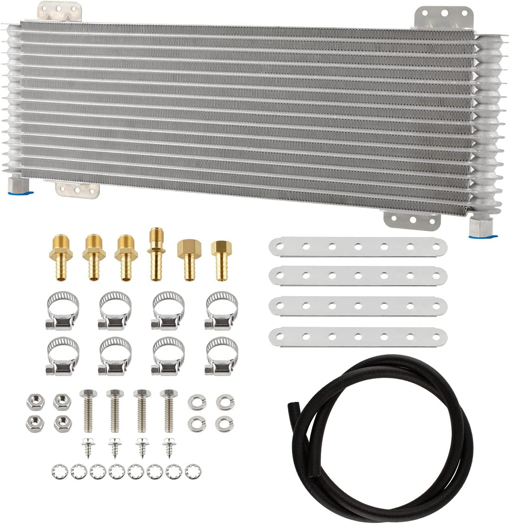 Transmission Oil Cooler Kit with Mounting Hardware Y1138