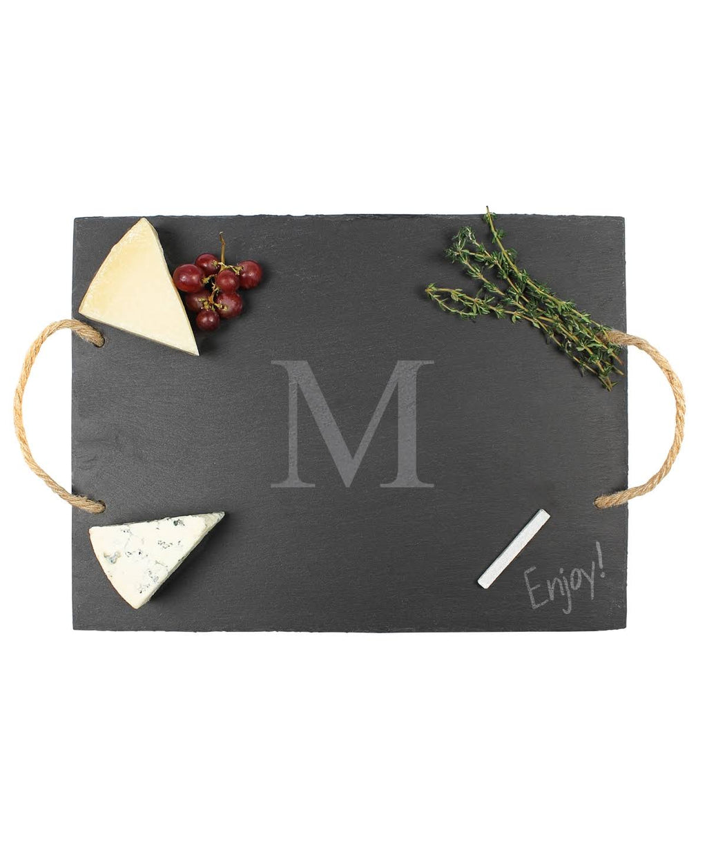 Slate Serving Board - Letter M P462