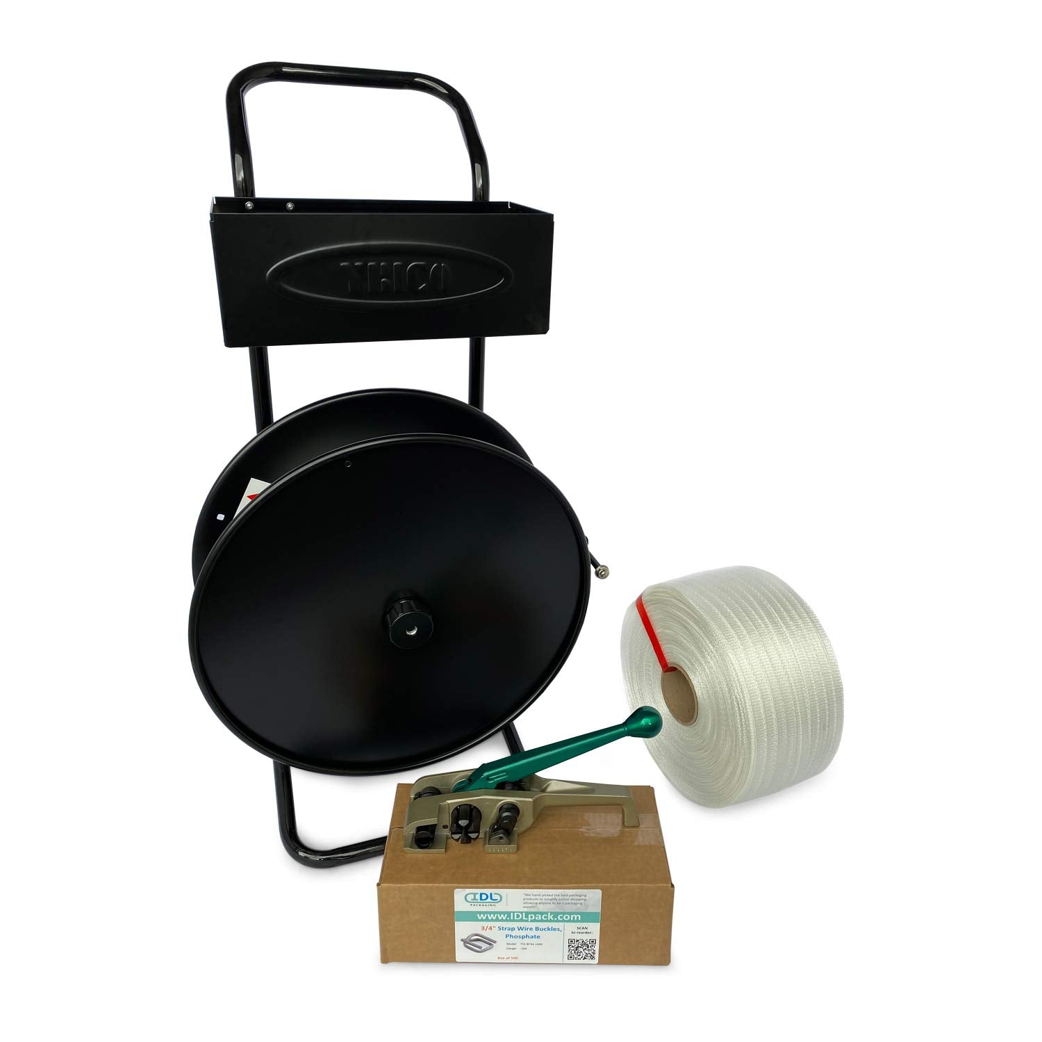Woven Cord Strapping Kit with Tensioner and Strapping Roll J333419