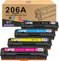 Black Cyan Yellow Magenta 4-Pack Toner Cartridge T639250