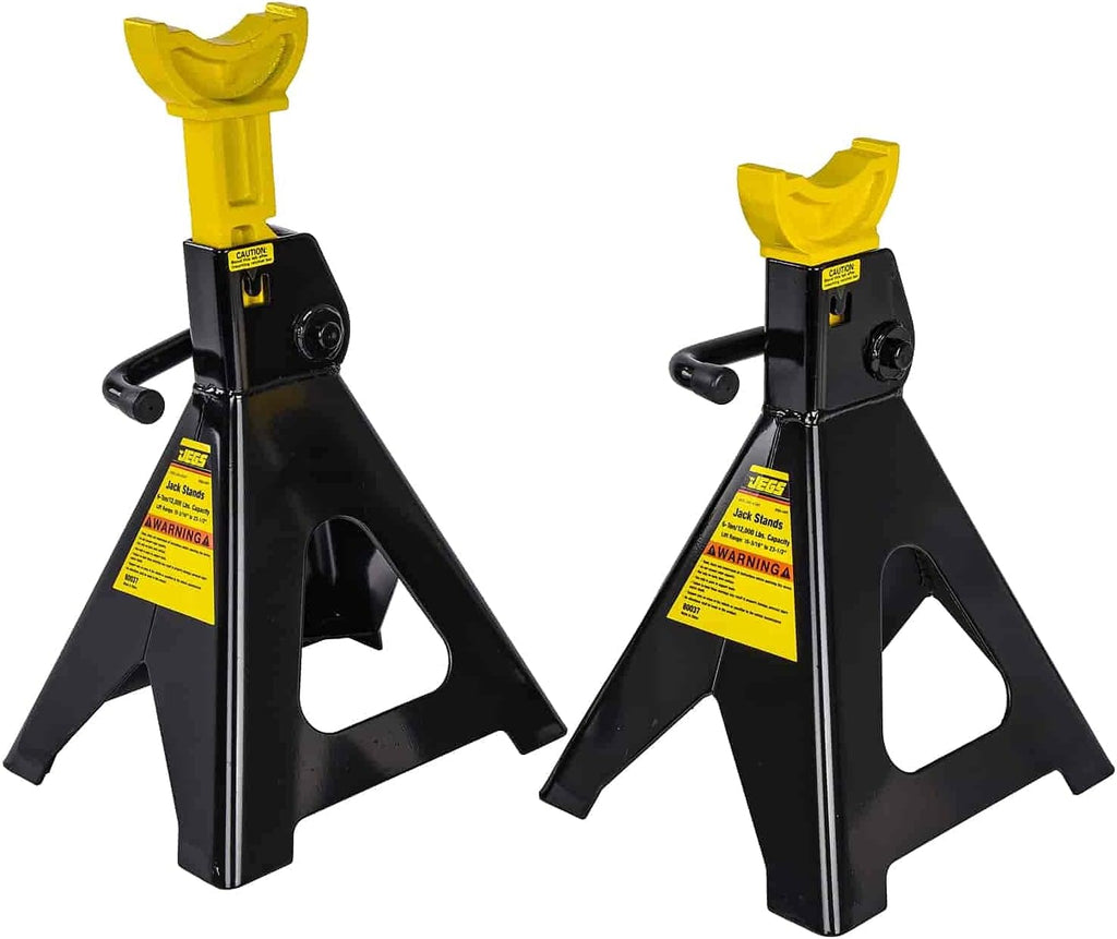 6-Ton Adjustable Steel Jack Stands, 1 Pair H8300