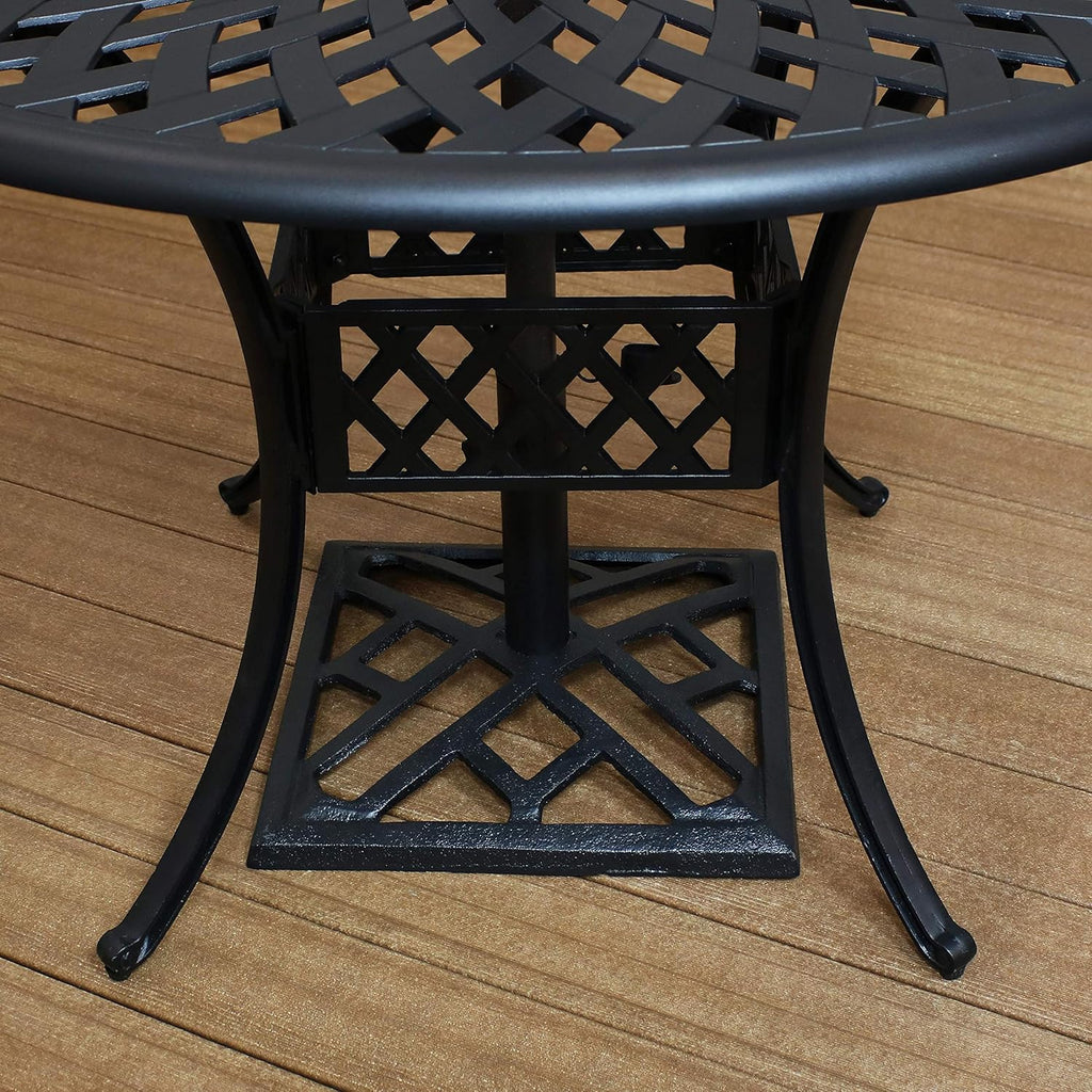 Cast Iron Heavy Duty 17-Inch Square Umbrella Base Stand N12415