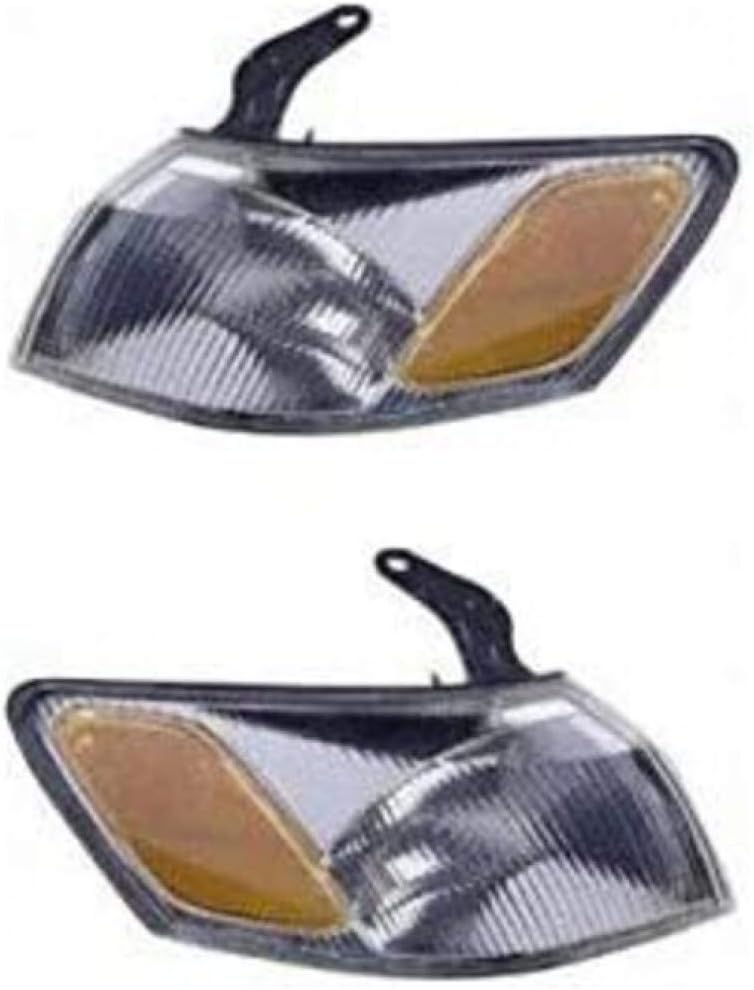 Pair Driver and Passenger Side Turn Signal/Side Marker Light with Bulbs, Pack of 2 Q936