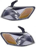 Pair Driver and Passenger Side Turn Signal/Side Marker Light with Bulbs, Pack of 2 Q936