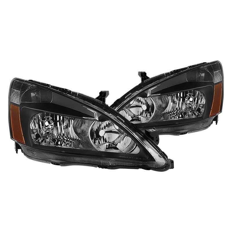 Amber Crystal Headlights for Honda Accord J64612