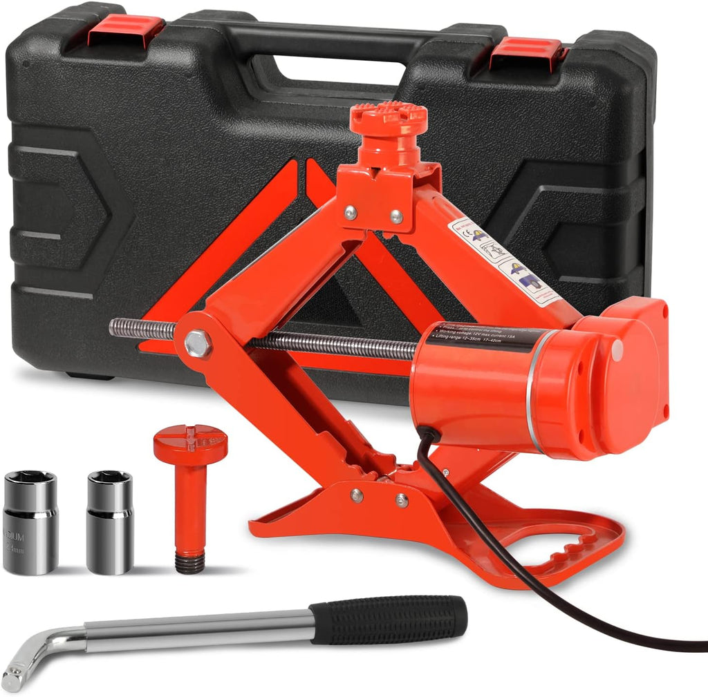 3 Ton 12V Portable Electric Car Jack Pack of 2 A8088