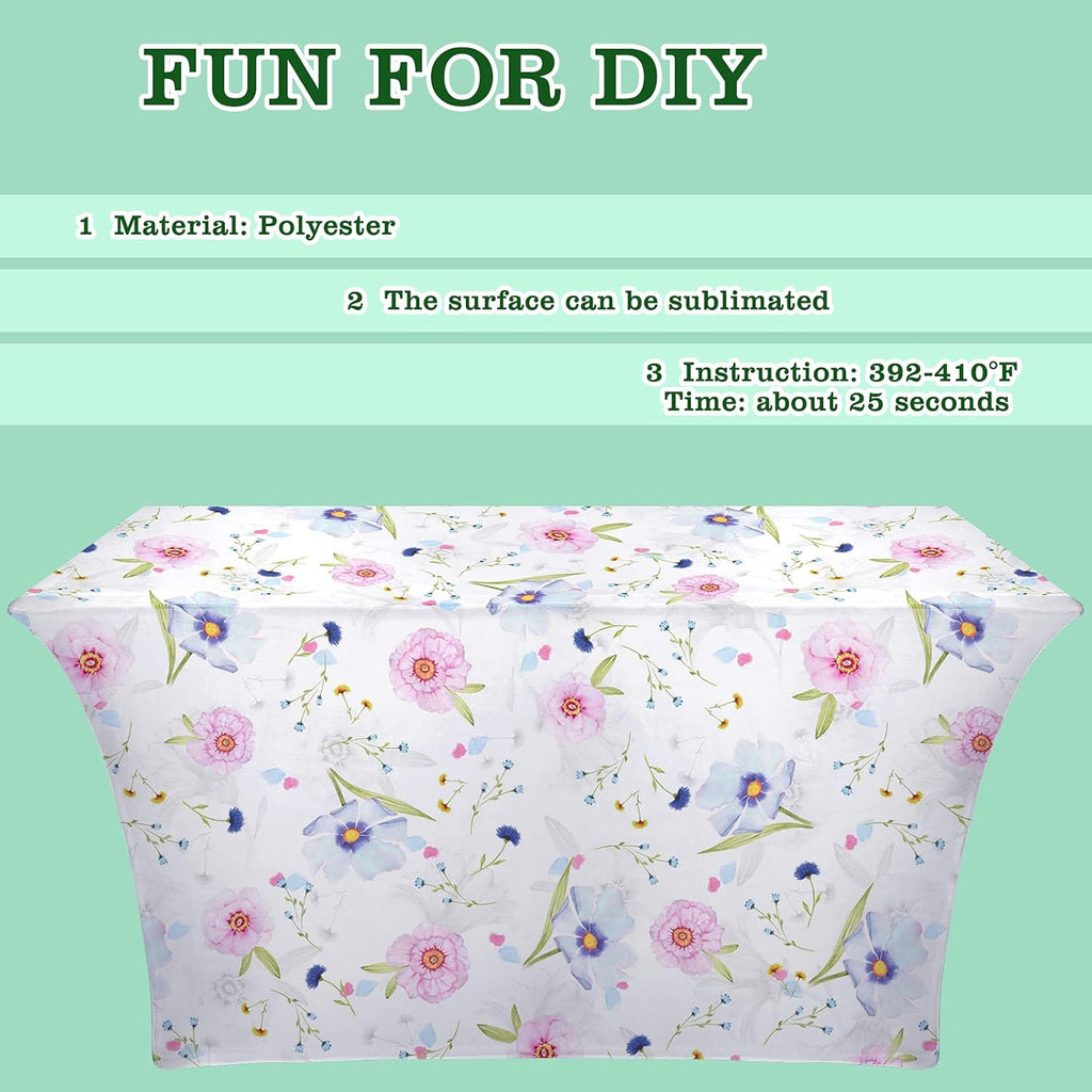 Sublimation Stretchable Polyester Tablecloth R47761
