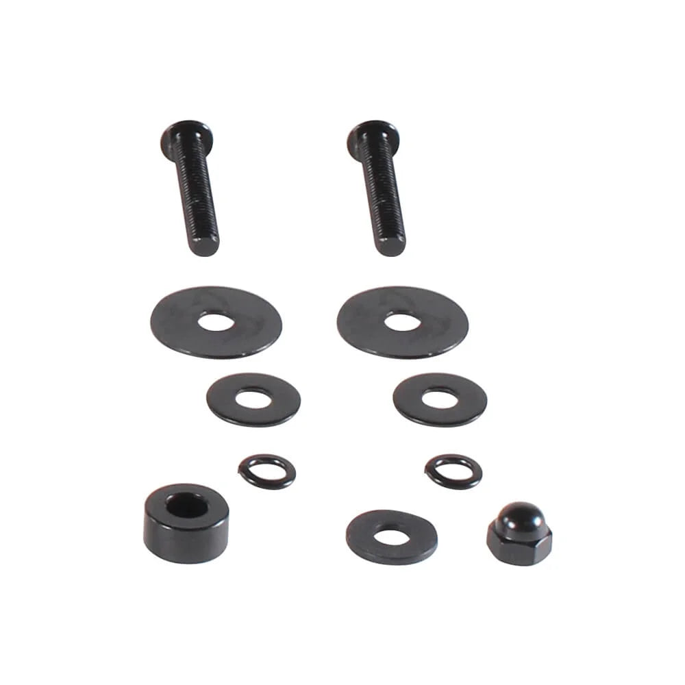 Prima Rear Rack with Backrest, Black V278713