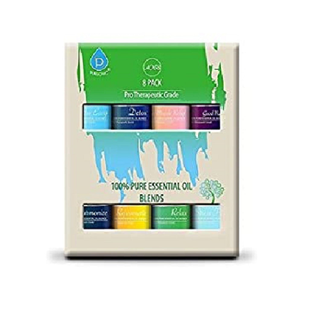 8 Pack of 100% Pure Essential Aromatherapy Oils
