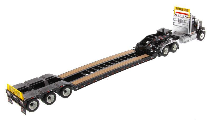 Black XL 120 Lowboy Trailer Diecast Model Q1231