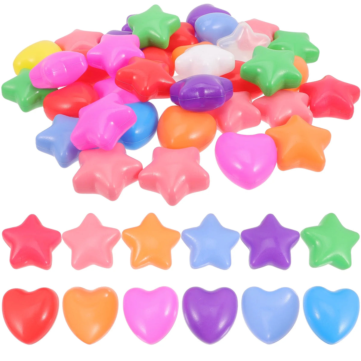 100Pcs Colorful Ocean Balls Swimming Toys W59011